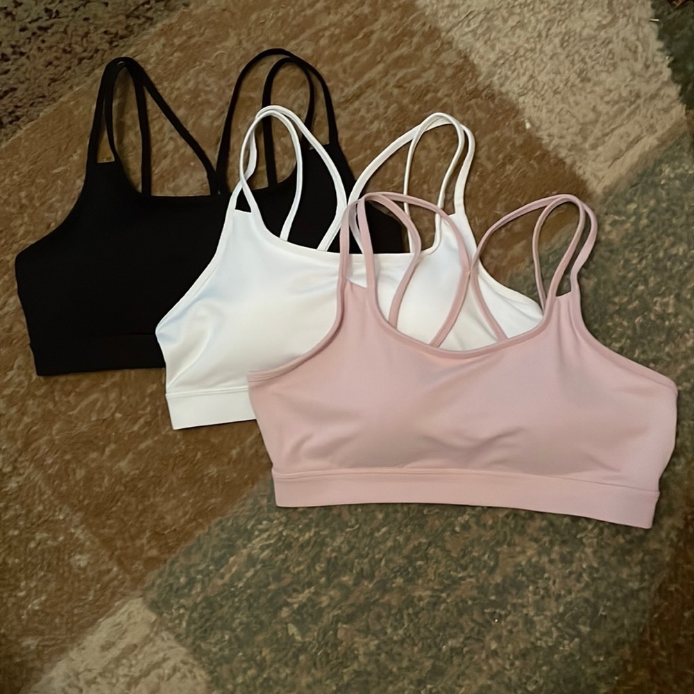 NWOT Gaiam sports bras.